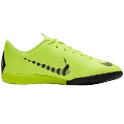 Nike JR Vapor 12 Academy GS IC Hallenschuhe Neongelb AJ3101 701
