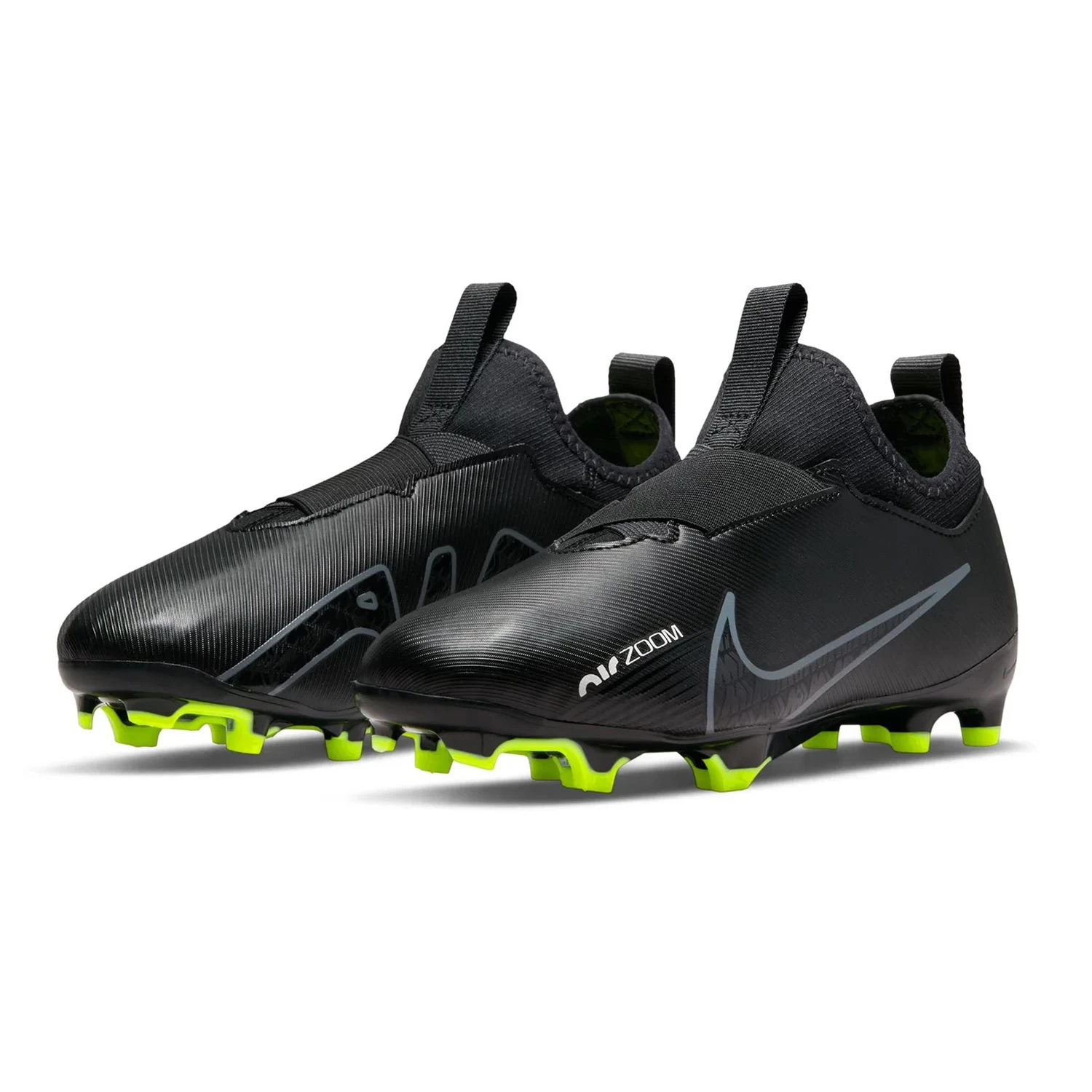 Nike JR Zoom Vapor 15 Academy FG/MG Kinder Fußballschuhe Schwarz 4 Nike JR Zoom Vapor 15 Academy FG/MG Kinder Fußballschuhe Schwarz – Bild 2