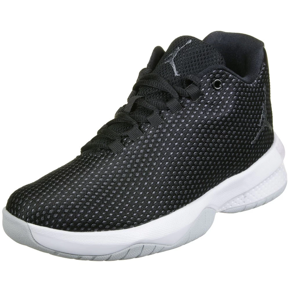 Nike Jordan B. Fly BG Basketball Sneaker Schwarz Grau 4 Nike Jordan B. Fly BG Basketball Sneaker Schwarz Grau – Bild 2