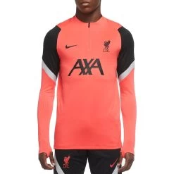 Nike Liverpool FC Strike Drill Top Rot Schwarz CZ3308 644