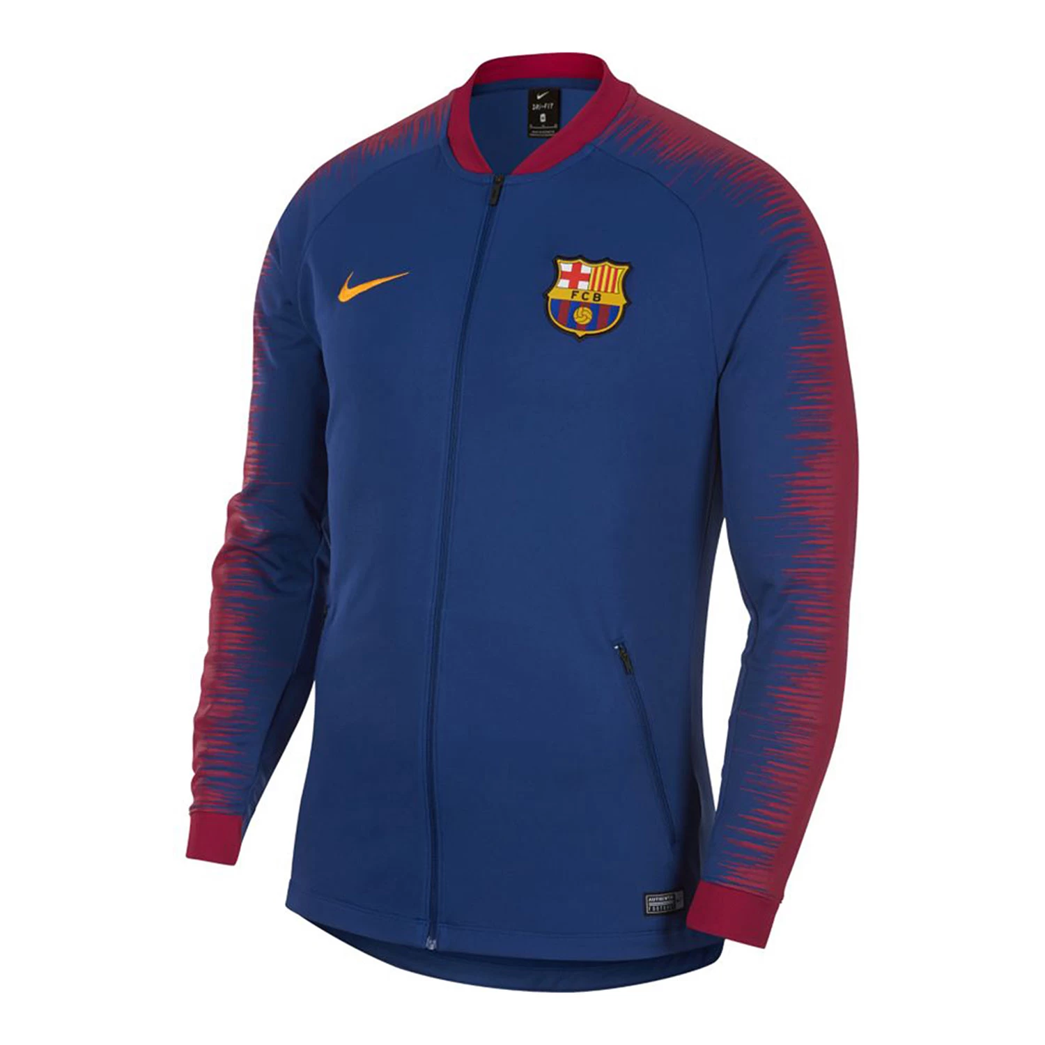 Nike Men FC Barcelona Jacket Herren Blau Rot 894361 456 3 Nike Men FC Barcelona Jacket Herren Blau Rot 894361 456