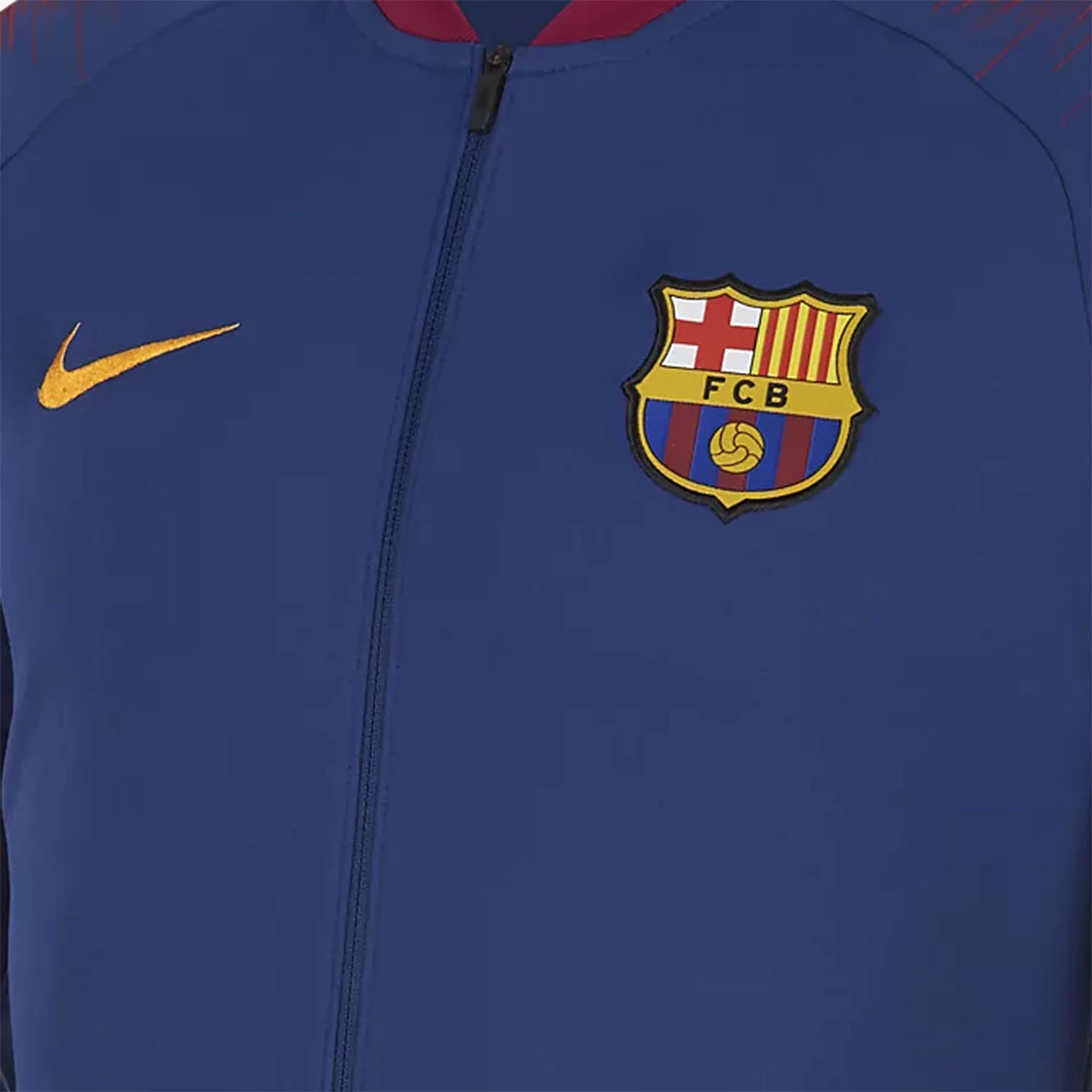 Nike Men FC Barcelona Jacket Herren Blau Rot 894361 456 5 Nike Men FC Barcelona Jacket Herren Blau Rot 894361 456 – Bild 3