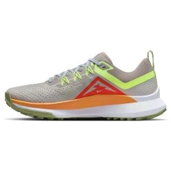 Nike React Pegasus Trail 4 Herren Running Grau Gelb DJ6158 002 -Sportbekleidung Nike React Pegasus Trail 4 Herren Running grau gelb DJ6158 002 14557 2