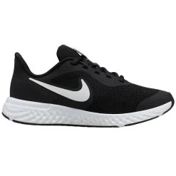 Nike Revolution 5 GS Running Sneaker Schwarz Weiß BQ5671 003