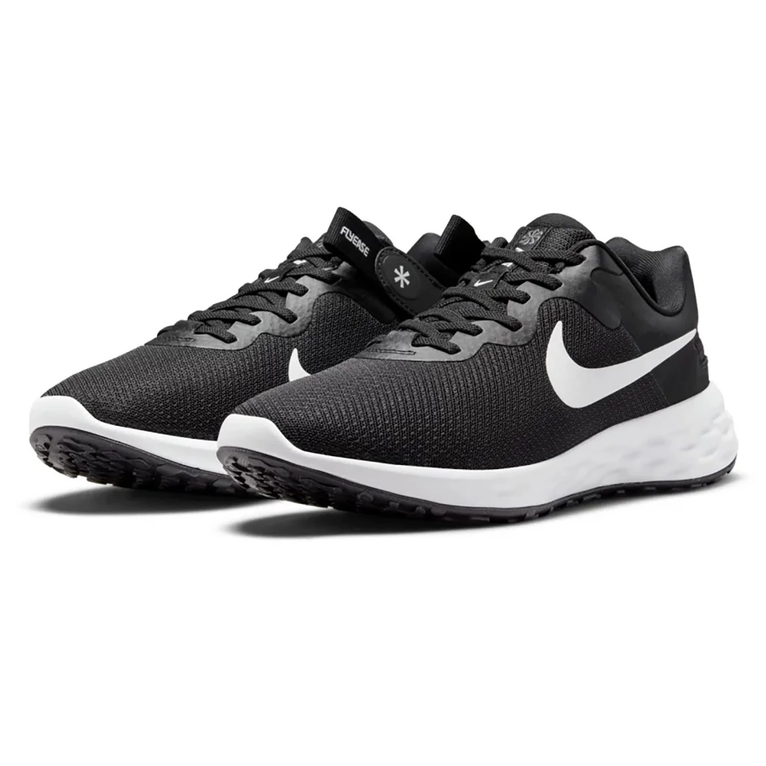 Nike Revolution 6 Flyease NN Herren Running Sneaker Schwarz Weiß 7 Nike Revolution 6 Flyease NN Herren Running Sneaker Schwarz Weiß – Bild 5