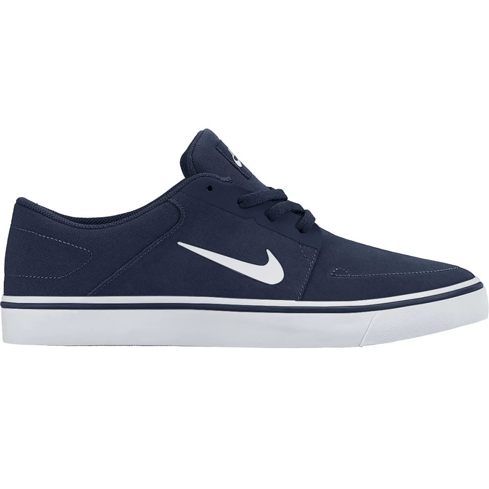 Nike SB Portmore Herren Sneaker Skateschuh Blau Weiß 4 Nike SB Portmore Herren Sneaker Skateschuh Blau Weiß – Bild 2