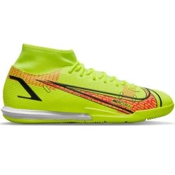 Nike Jr. Superfly 8 Academy IC Hallenschuhe Neongelb Rot CV0784 760
