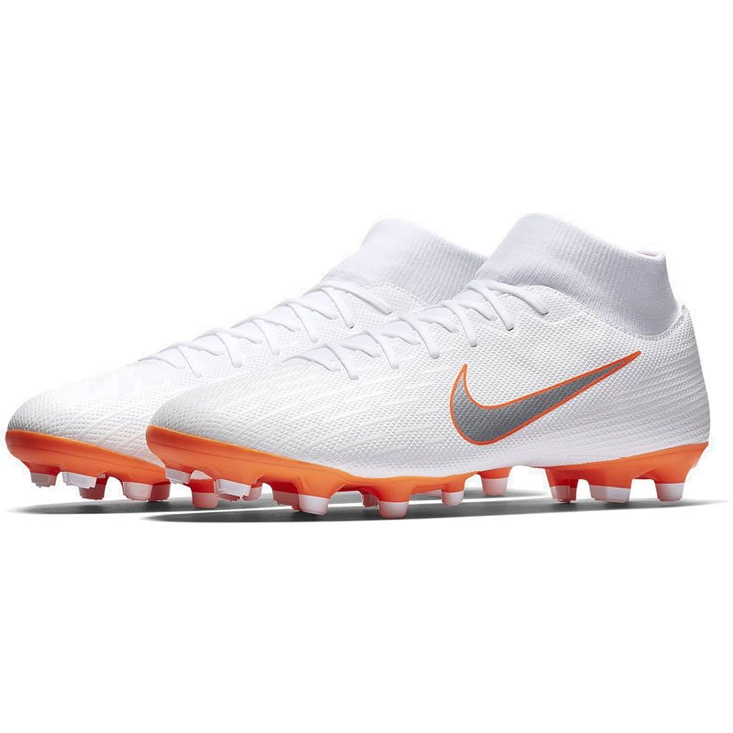 Nike Superfly VI Academy MG Fussballschuhe Weiß Orange AH7362 107 4 Nike Superfly VI Academy MG Fussballschuhe Weiß Orange AH7362 107 – Bild 2