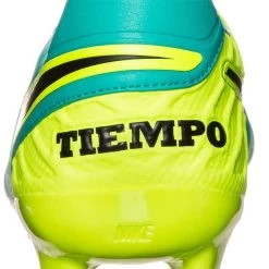 Nike Tiempo Legacy II FG Herren Fußballschuh Nocken Türkis Gelb -Sportbekleidung Nike Tiempo Legacy II FG Herren Fussballschuh Nock 6