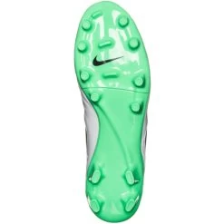 Nike Tiempo Legacy II FG Herren Fußballschuh Weiß Grün -Sportbekleidung Nike Tiempo Legacy II FG Herren Fussballschuh weis 3