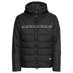 Nike Winterjacke Repeat Synthetic Fill Jacket Herrenjacke Schwarz Weiß DX2037 010