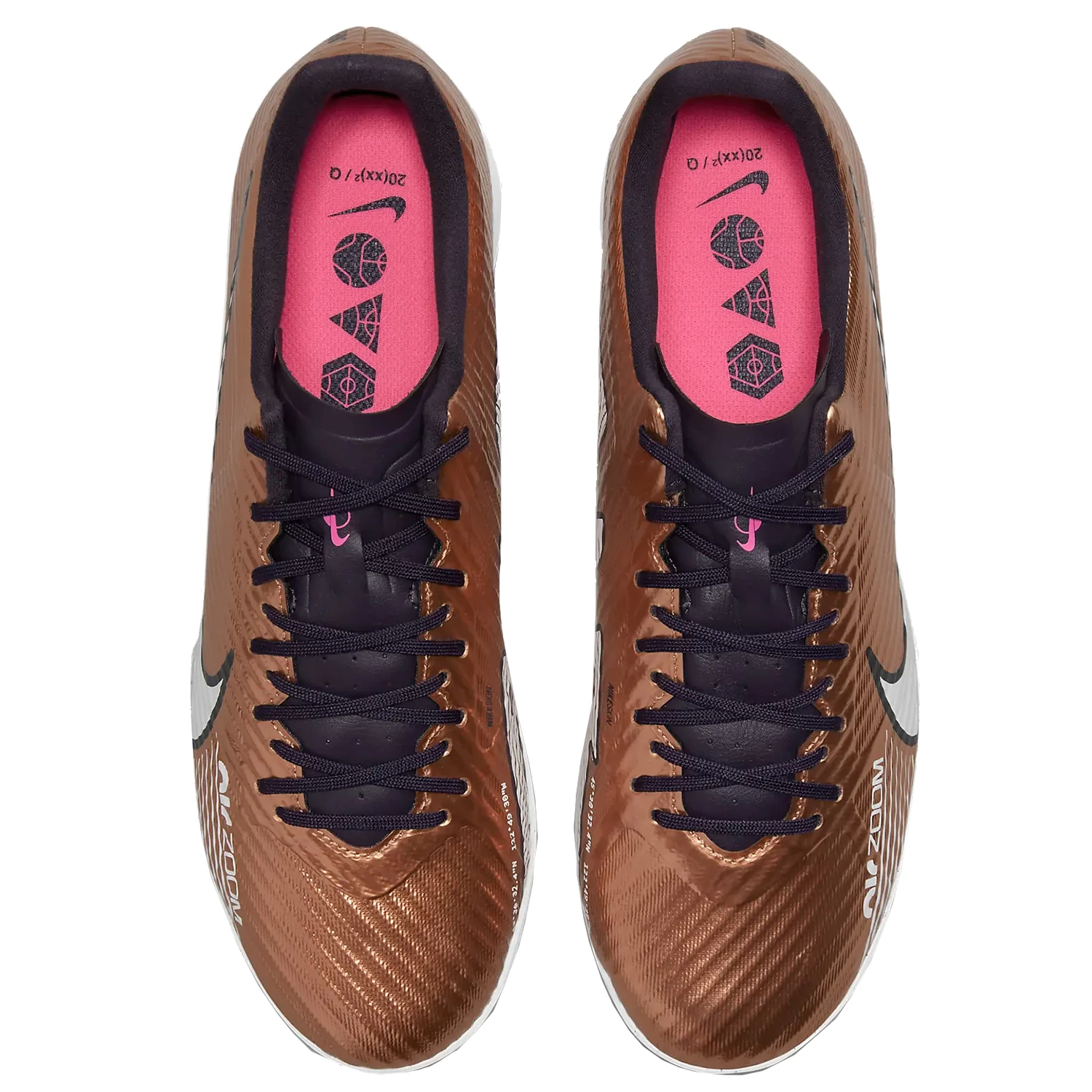 Nike Zoom Vapor 15 Academy IC Hallenschuhe Herren Gold DR5947 810 6 Nike Zoom Vapor 15 Academy IC Hallenschuhe Herren Gold DR5947 810 – Bild 4