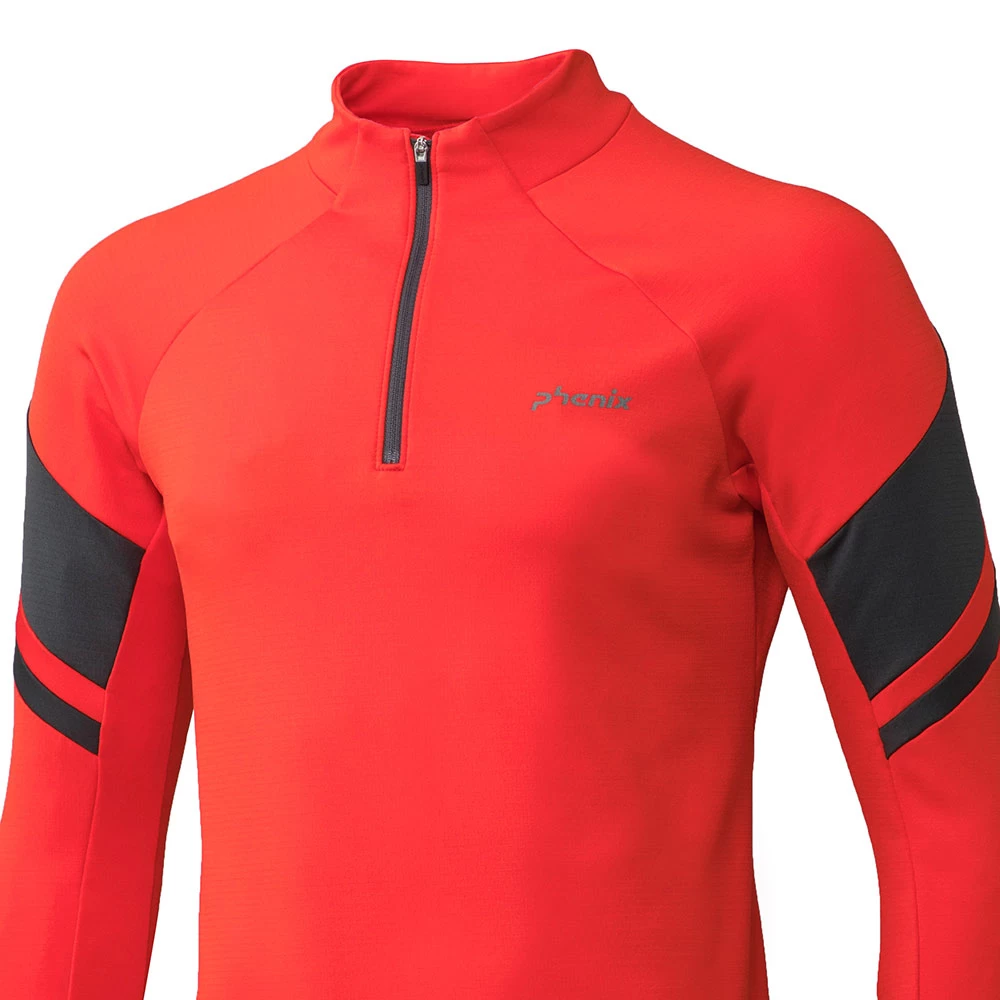 Phenix Snow Trail T-Neck Herren Skirolli Rot 4 Phenix Snow Trail T-Neck Herren Skirolli Rot – Bild 2