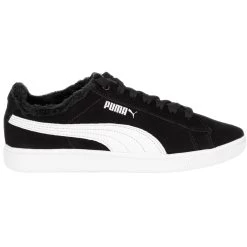Puma Vikky V2 Fur Damen Sneaker Schwarz Weiß 369981 02