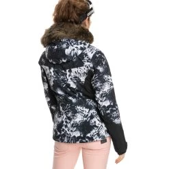 Roxy Damen Jet Ski Premium Ski- Und Snowboardjacke Muster -Sportbekleidung Roxy Damen Jet Ski Premium Ski und Snowboardjacke Muster 14847 3