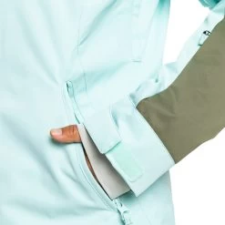 Roxy Free Jet Block Ski Und Snowboardjacke Grün Braun ERJTJ03362 BDY0 -Sportbekleidung Roxy Free Jet Ski und Snowboardjacke gruen braun ERJTJ03362 BDY0 14743 3