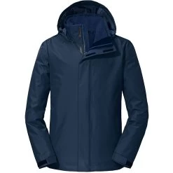 Schöffel 3in1 Herren Wanderjacke Partinello M Blau