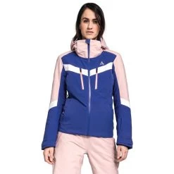 Schöffel Venturi Damen Skijacke Avons Damen blau Rosa Weiß -Sportbekleidung Schoeffel Venturi Damen Skijacke Avons Damen blau rosa weiss 14849 2