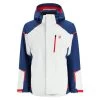 Spyder Herren Skijacke Copper Jacket 221046 -Sportbekleidung Spyder Copper Jacket Herren Skijacke weiss blau 221046 086 14765