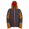 Spyder Titan Jacket GTX Herren Skijacke Grau Braun Rot 38201026 035