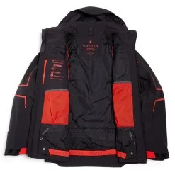 Spyder Titan Jacket Herren Dermizax Skijacke 221028 -Sportbekleidung Spyder Titan Jacket Herren Skijacke schwarz rot 221028 001 14767 3