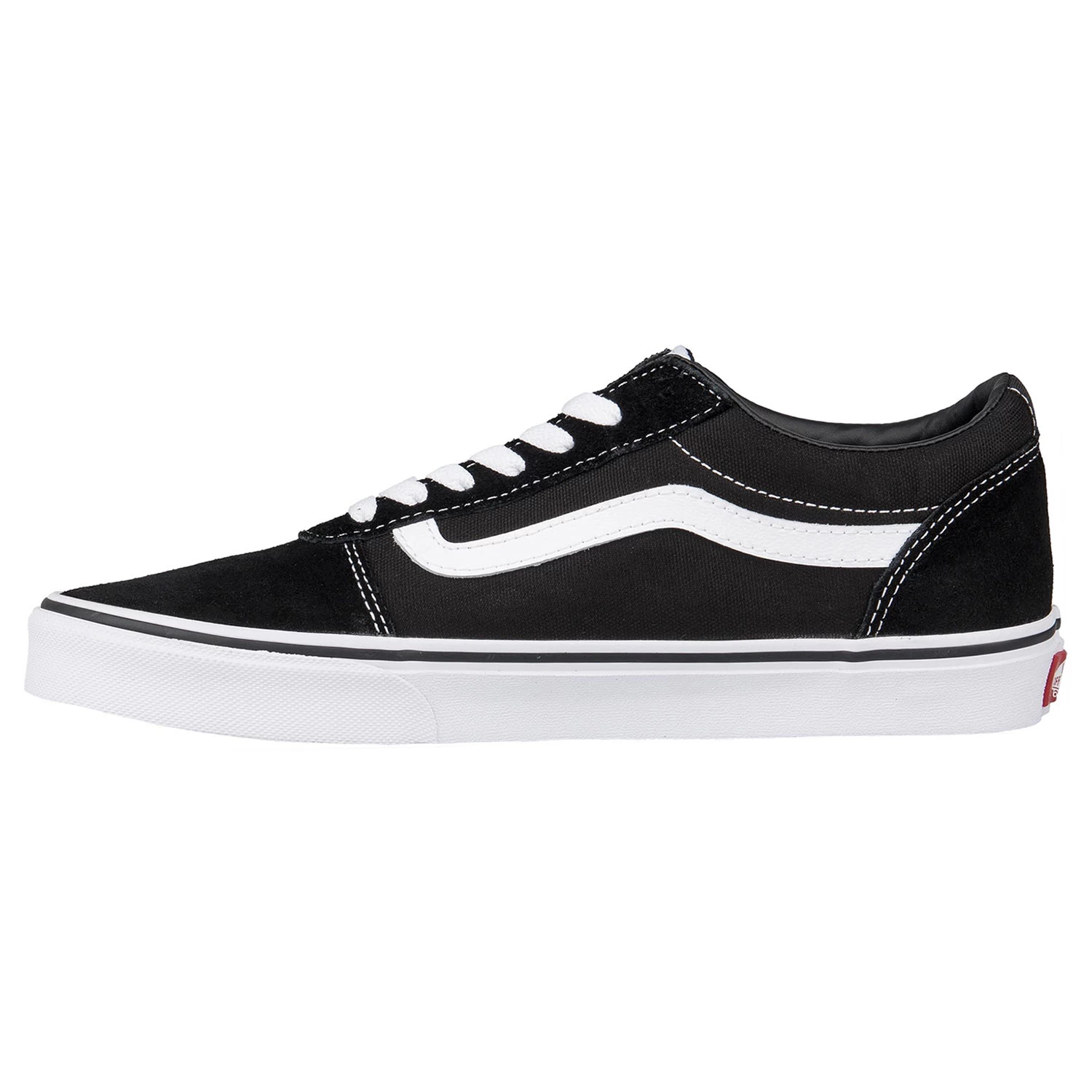 Vans Ward Sneaker Schwarz Weiß VN0A3IUNIJU1 4 Vans Ward Sneaker Schwarz Weiß VN0A3IUNIJU1 – Bild 2