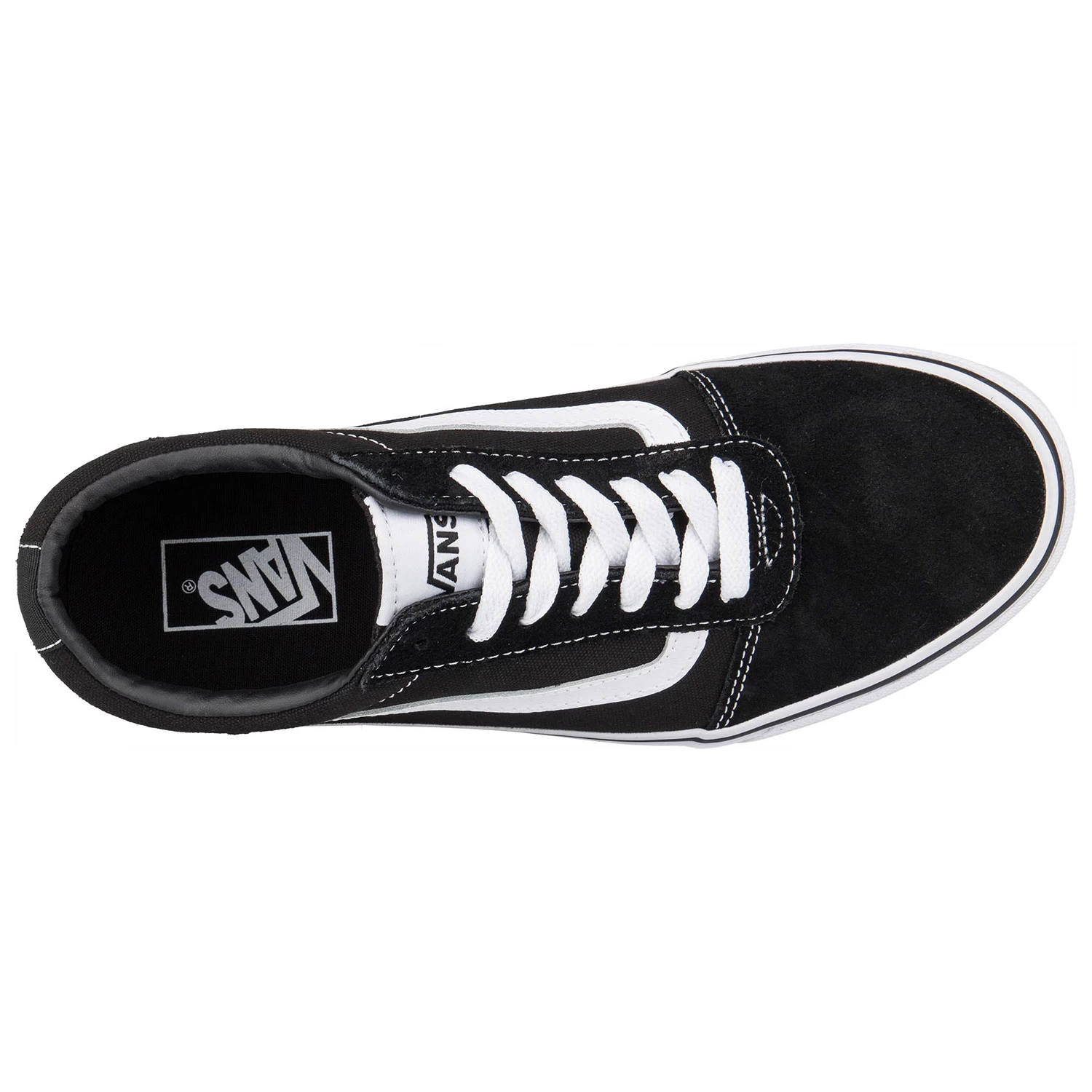 Vans Ward Sneaker Schwarz Weiß VN0A3IUNIJU1 5 Vans Ward Sneaker Schwarz Weiß VN0A3IUNIJU1 – Bild 3