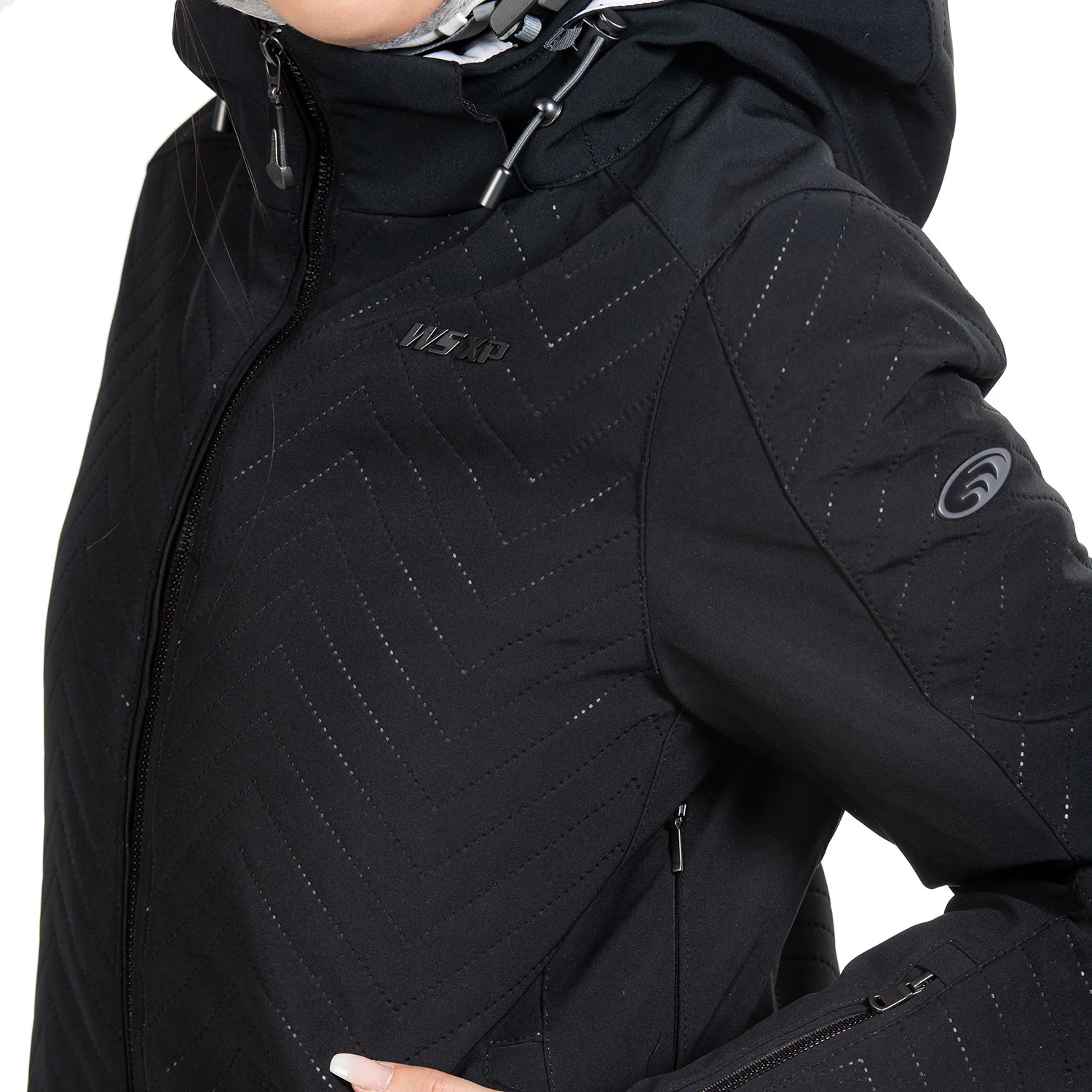 West Scout Jane Padded Jacket Damen Skijacke Schwarz 186WSWJ00414 5 West Scout Jane Padded Jacket Damen Skijacke Schwarz 186WSWJ00414 – Bild 3