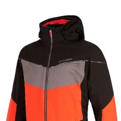 Ziener Takosh Herren Ski Snowboardjacke Orange Schwarz Grau 184202 860 -Sportbekleidung Ziener Takosh Herren Ski Snowboardjacke orange sc 2