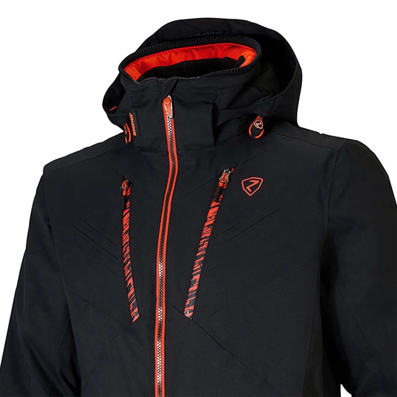 Ziener Tioga Herren Ski Snowboardjacke Schwarz Rot 194203 12 4 Ziener Tioga Herren Ski Snowboardjacke Schwarz Rot 194203 12 – Bild 2