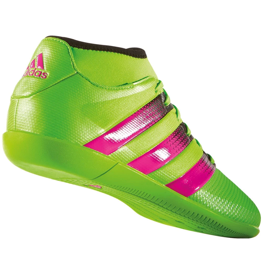 Adidas ACE 16.3 PrimeMesh IN Fußballschuh Grün 4 Adidas ACE 16.3 PrimeMesh IN Fußballschuh Grün – Bild 2