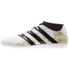 Adidas ACE 16.3 PrimeMesh IN J Kinder Fußballschuh Weiß Gold