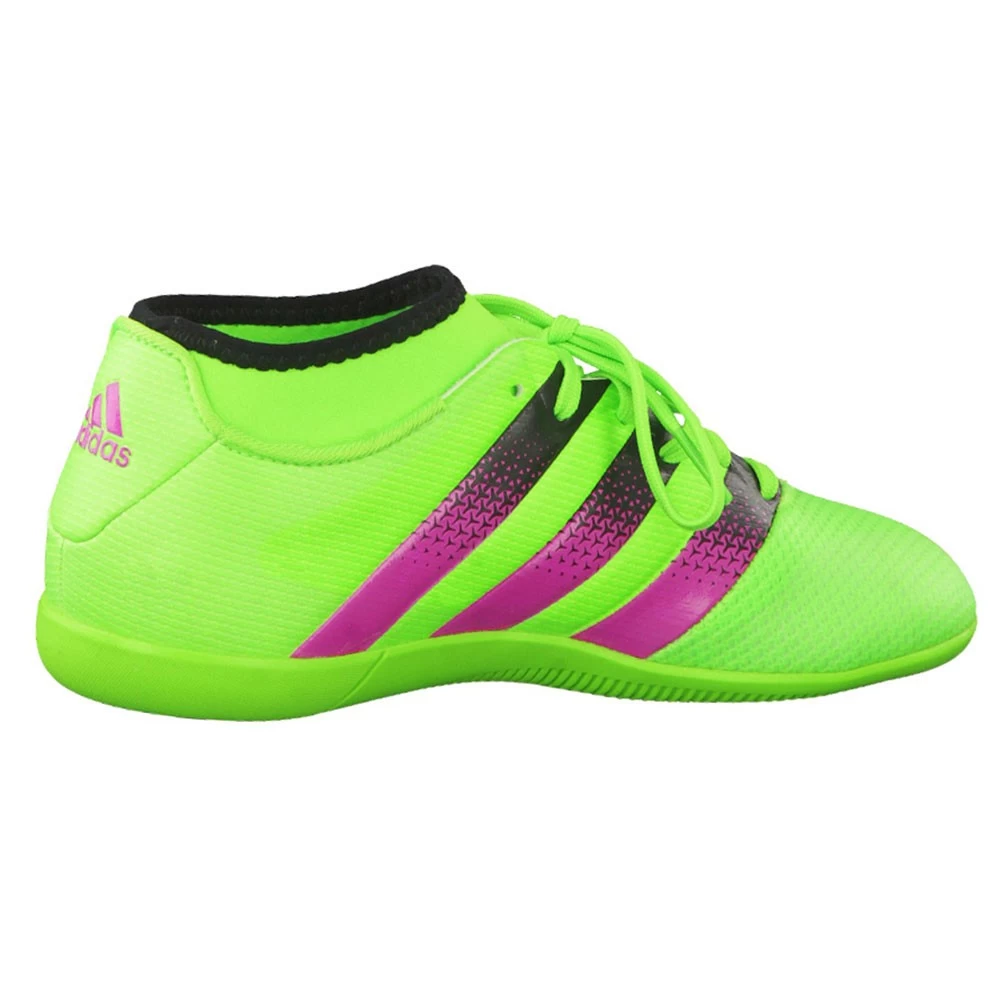 Adidas ACE 16.3 PrimeMesh IN J Kinder Fußballschuh Grün 4 Adidas ACE 16.3 PrimeMesh IN J Kinder Fußballschuh Grün – Bild 2