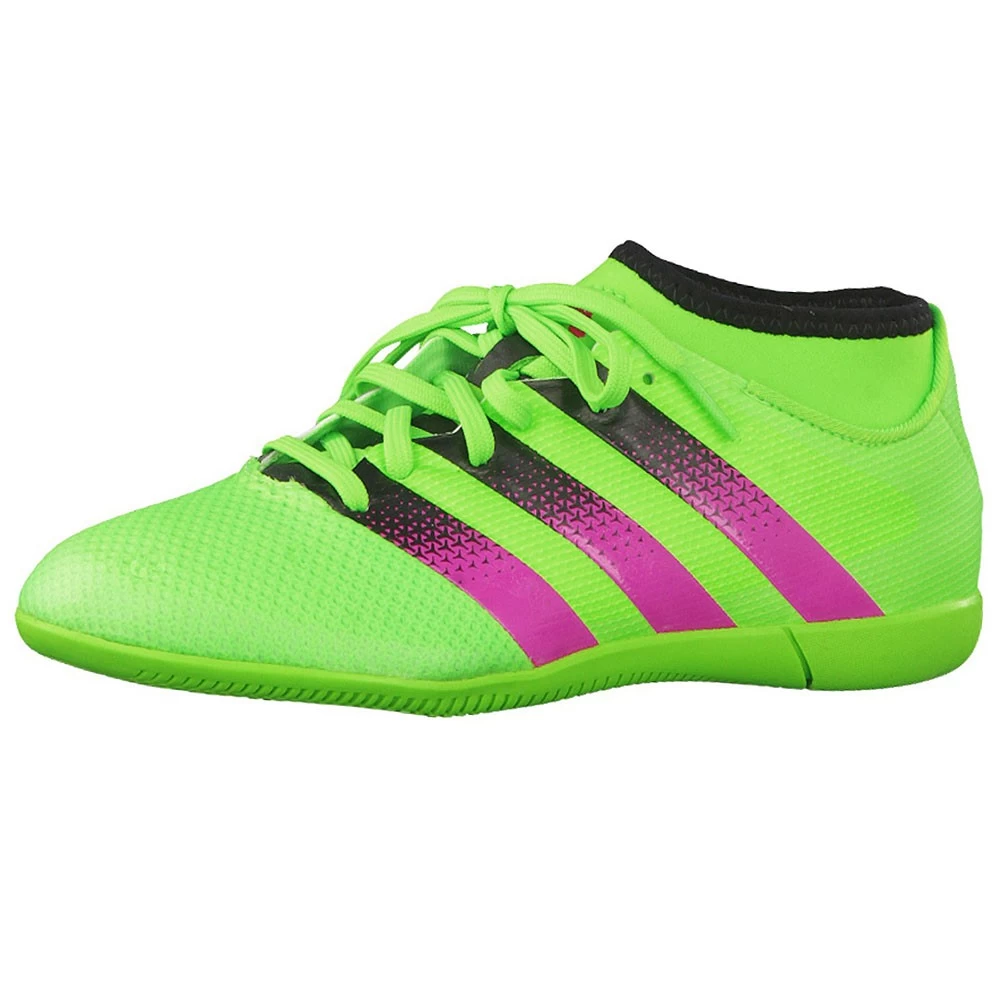 Adidas ACE 16.3 PrimeMesh IN J Kinder Fußballschuh Grün 3 Adidas ACE 16.3 PrimeMesh IN J Kinder Fußballschuh Grün