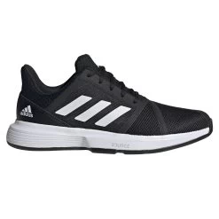 Adidas CourtJam Bounce Herren Tennisschuhe Schwarz Weiß FU8103