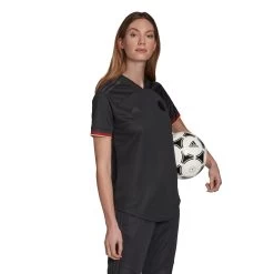 Adidas DFB Away Trikot Damen Auswärtstrikot WM 2021 Schwarz Carbon -Sportbekleidung adidas DFB Away Trikot Damen Auswaertstrikot WM 2021 schwarz carbon 13691 3