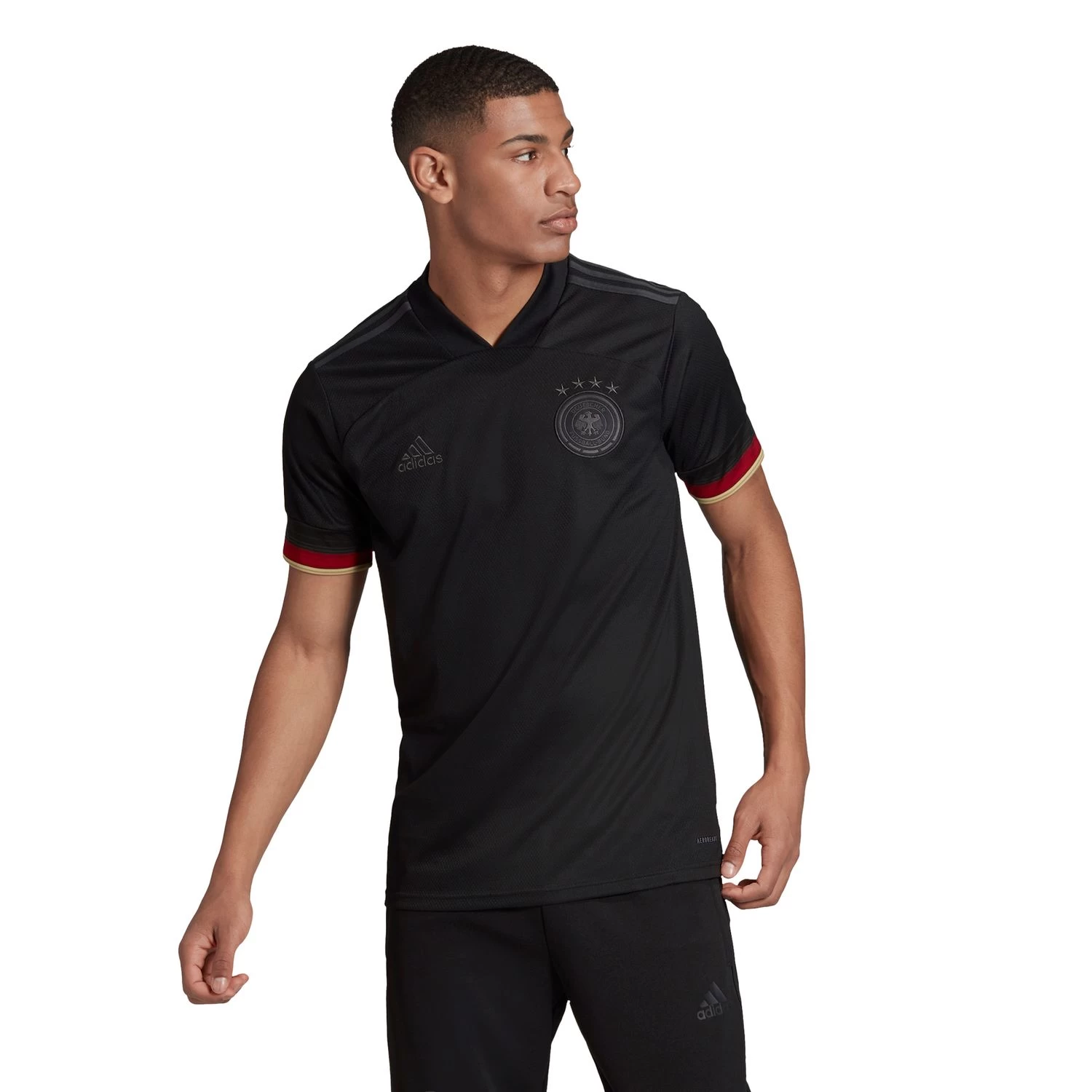 Adidas DFB Away Trikot Herren Auswärtstrikot WM 2021 Schwarz EH6117 5 Adidas DFB Away Trikot Herren Auswärtstrikot WM 2021 Schwarz EH6117 – Bild 3