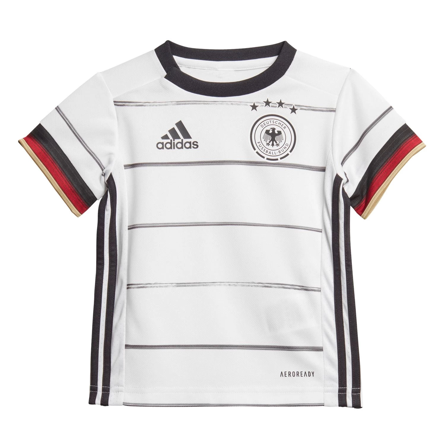 Adidas DFB Baby Kit EM 2020 Weiß Trikot Hose FS7596 4 Adidas DFB Baby Kit EM 2020 Weiß Trikot Hose FS7596 – Bild 2