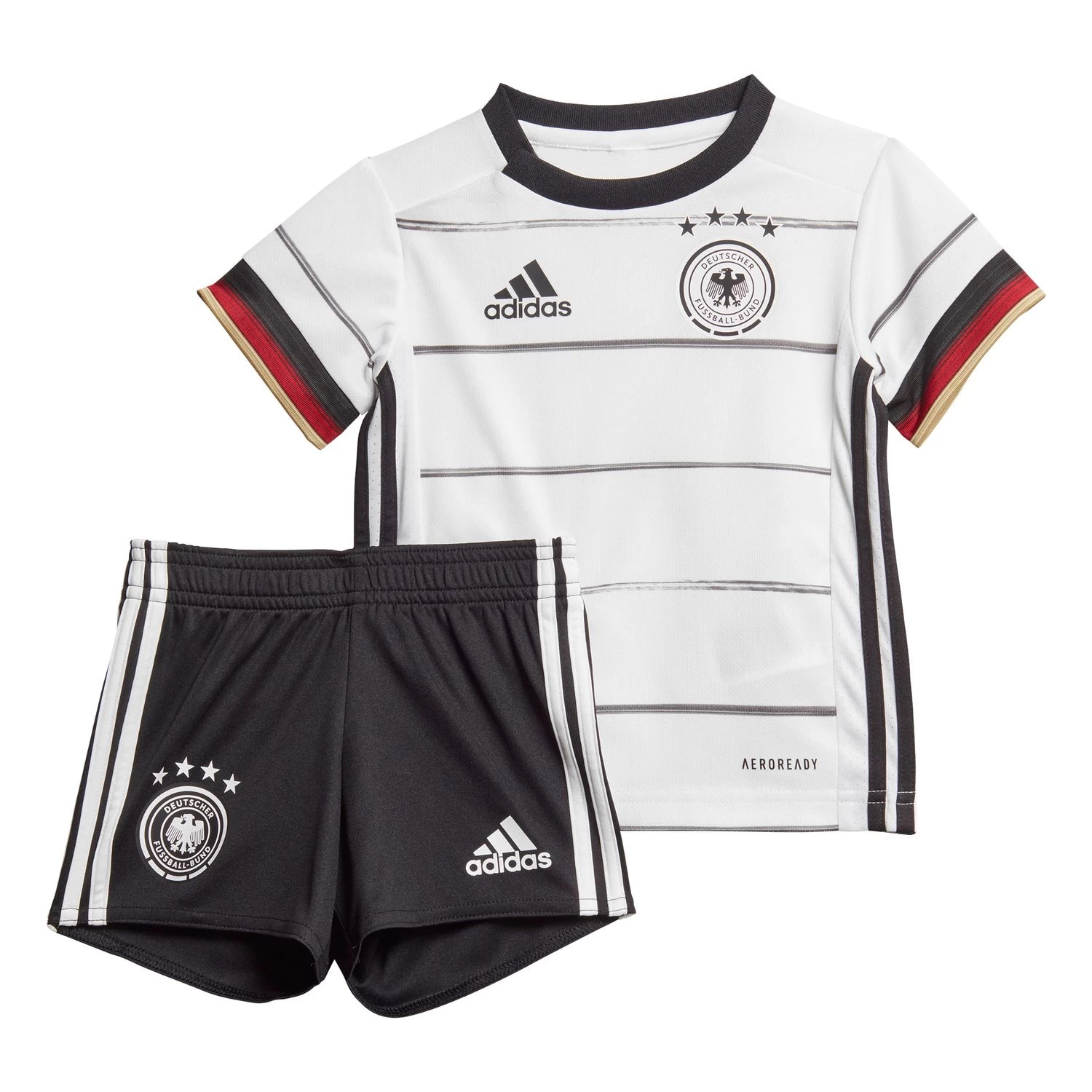 Adidas DFB Baby Kit EM 2020 Weiß Trikot Hose FS7596 11 Adidas DFB Baby Kit EM 2020 Weiß Trikot Hose FS7596 – Bild 9