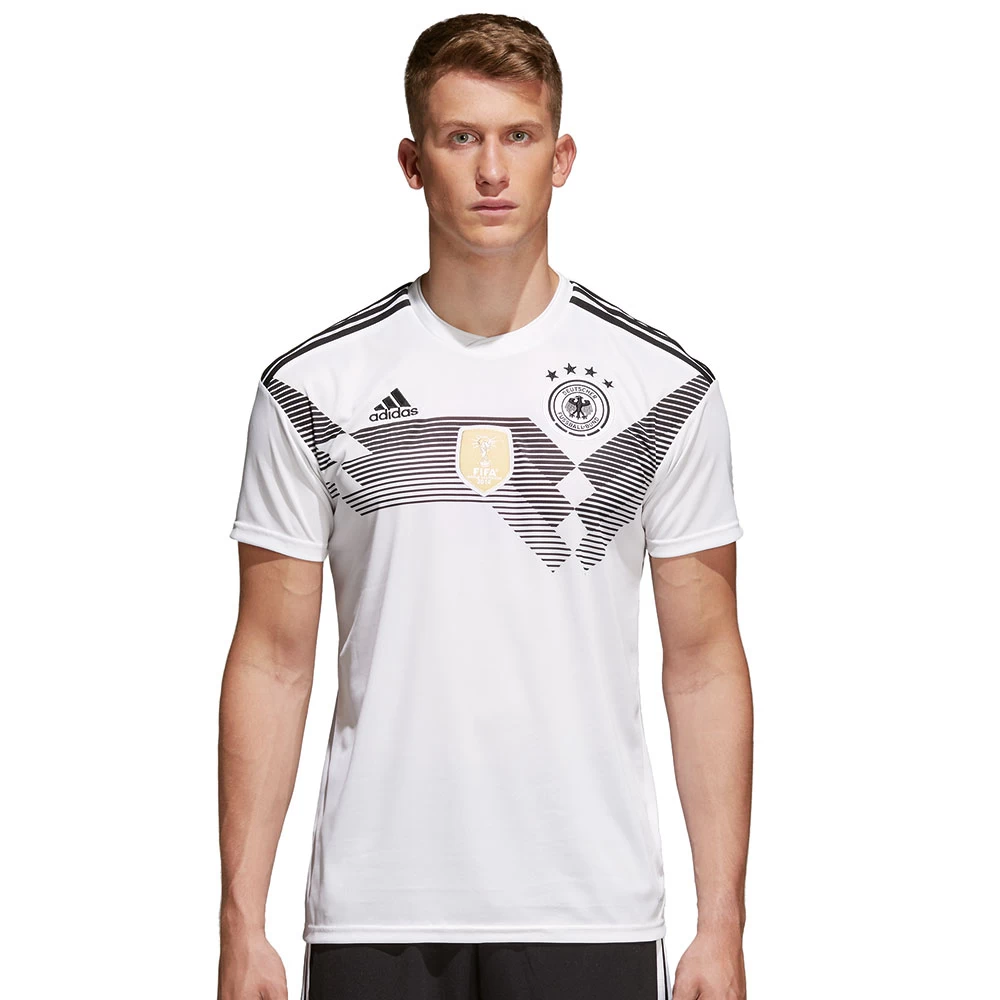 Adidas DFB Home Jersey Herren Heimtrikot WM 2018 Weiß 4 Adidas DFB Home Jersey Herren Heimtrikot WM 2018 Weiß – Bild 2