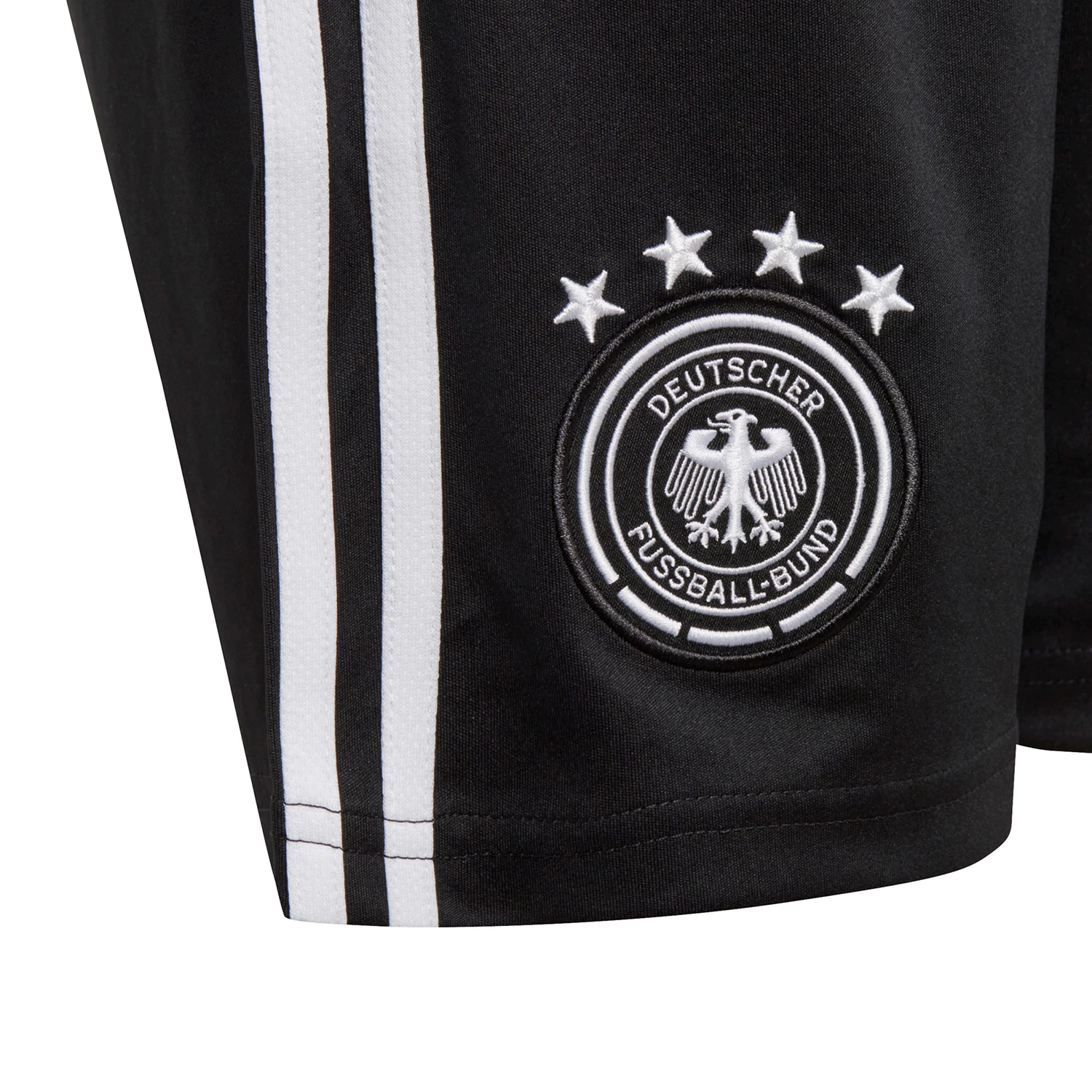 Adidas DFB Homeshort WM 2018 Kinder Schwarz BQ8465 5 Adidas DFB Homeshort WM 2018 Kinder Schwarz BQ8465 – Bild 3