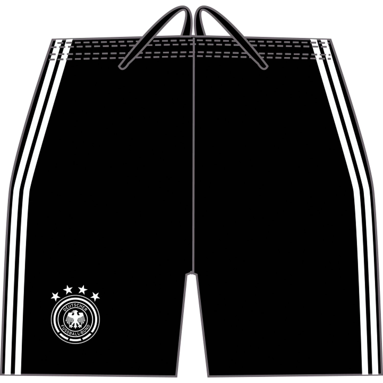Adidas DFB Homeshort WM 2018 Kinder Schwarz BQ8465 7 Adidas DFB Homeshort WM 2018 Kinder Schwarz BQ8465 – Bild 5