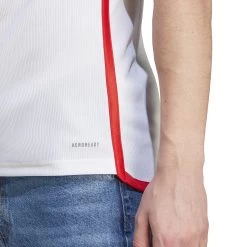 Adidas FC Bayern München Trikot Home Weiß Rot 23/24 Herren IJ7442 -Sportbekleidung adidas FC Bayern Muenchen Trikot Home weiss rot 23 24 Herren IJ7442 15040 7