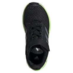 Adidas FortaFaito EL K Kinderschuh Klettverschluss Schwarz Grün -Sportbekleidung adidas FortaFaito EL K Kinderschuh Klettverschluss schwarz gruen 13613 1