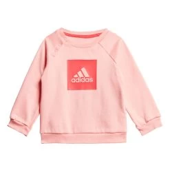 Adidas Infant 3S Logo Jogger FL Kleinkind Jogginganzug Pink FM6390 -Sportbekleidung adidas Infant 3S Logo Jogger FL Kleinkind Jogginganzug pink FM6390 12520 2