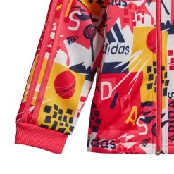 Adidas Infant Shiny FZ Hoodie Kleinkind Sportanzug Mehrfarbig ED1140 -Sportbekleidung adidas Infant Shiny FZ Hoodie Kleinkind Sportanzug mehrfarbig ED1140 11857 6