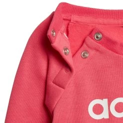 Adidas Linear Jogger Fleece Kleinkind Jogginganzug Pink Grau EI7962 16 Adidas Linear Jogger Fleece Kleinkind Jogginganzug Pink Grau EI7962 -Sportbekleidung adidas Linear Jogger Fleece Kleinkind Jogginganzug pink grau EI7962 11865 6