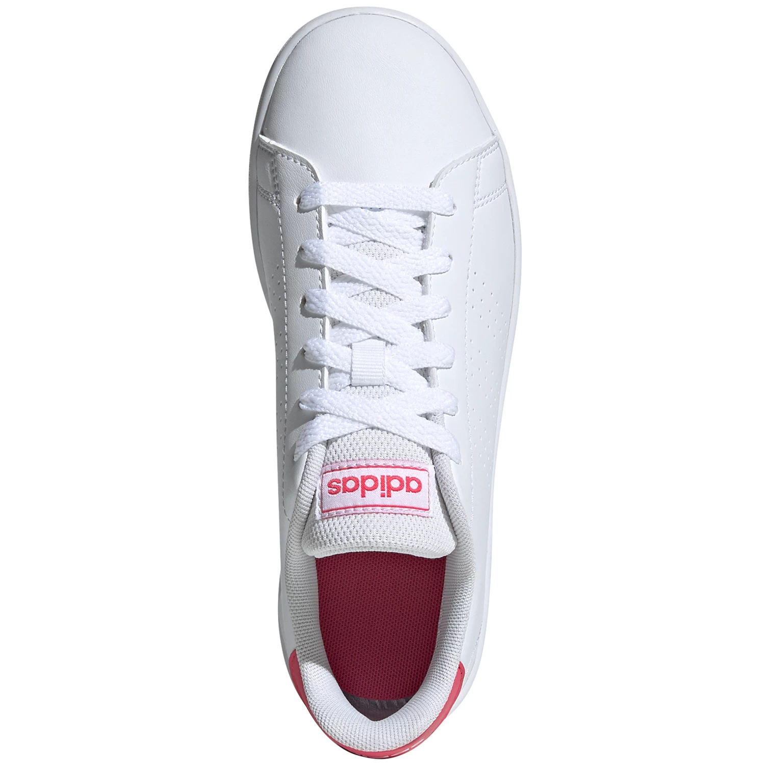 Adidas Performance Advantage K Sneaker Weiß Pink EF0211 9 Adidas Performance Advantage K Sneaker Weiß Pink EF0211 – Bild 7