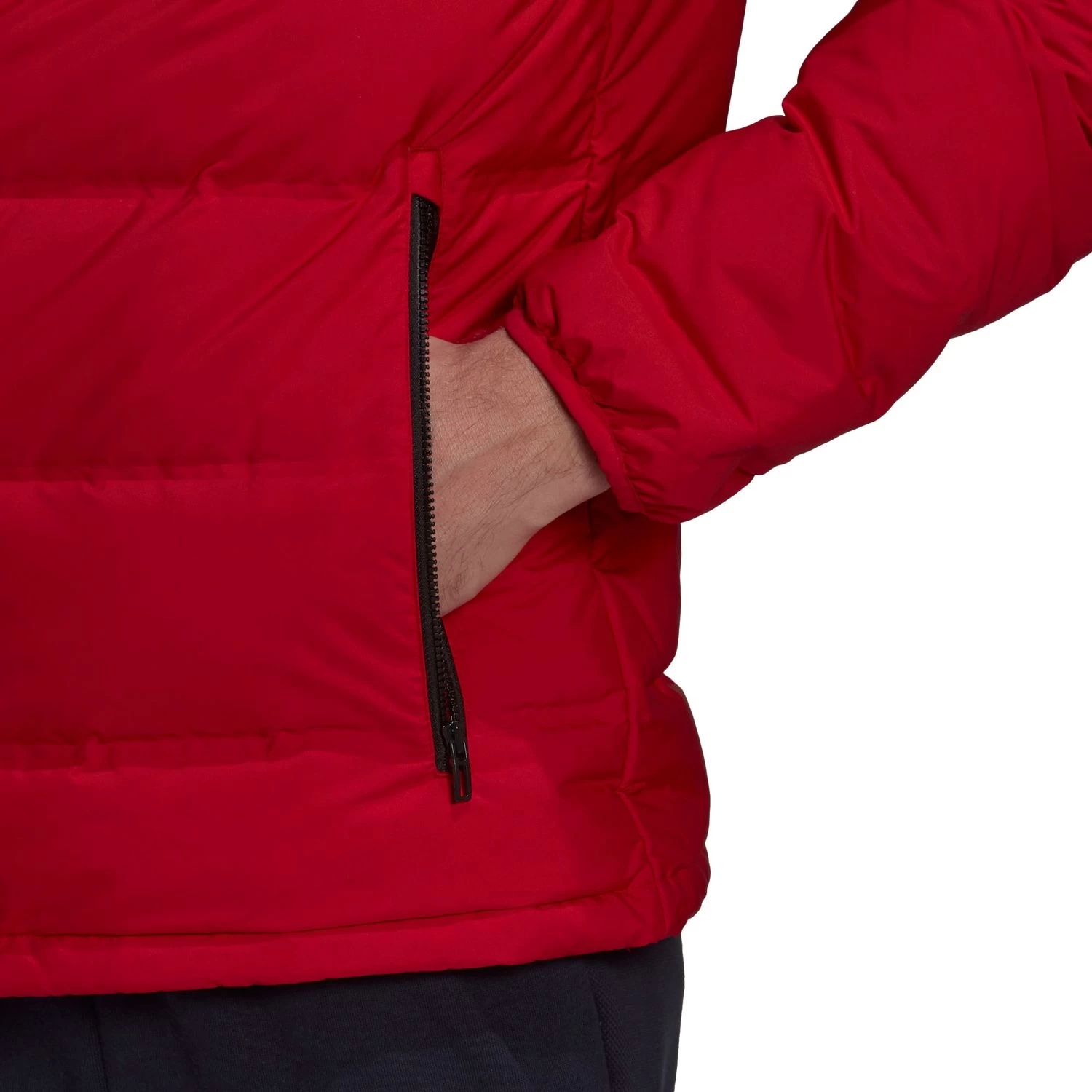 Adidas Performance Helionic Hooded Daunenjacke Rot Herren BS2982 8 Adidas Performance Helionic Hooded Daunenjacke Rot Herren BS2982 – Bild 6