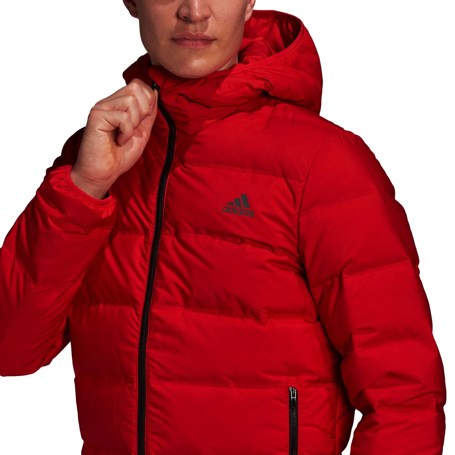 Adidas Performance Helionic Hooded Daunenjacke Rot Herren BS2982 9 Adidas Performance Helionic Hooded Daunenjacke Rot Herren BS2982 – Bild 7